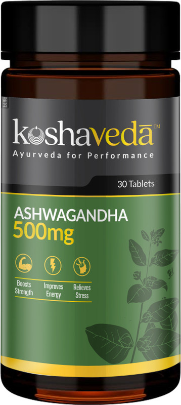 MUSCLEBLAZE Koshaveda Ashwagandha 500mg(30 Tablets)