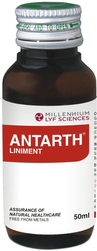 millennium herbal care ANTARTH LINIMENT | Rapid Pain Relief Oil |50 ml X 4 Bottles(Pack of 4, 50 ml)