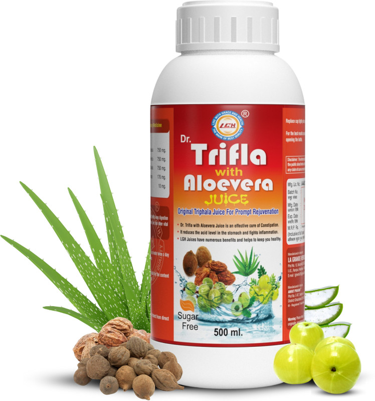 Amrit Pravah Trifla With Aloevera Juice, Gut Cleanse(500 ml)