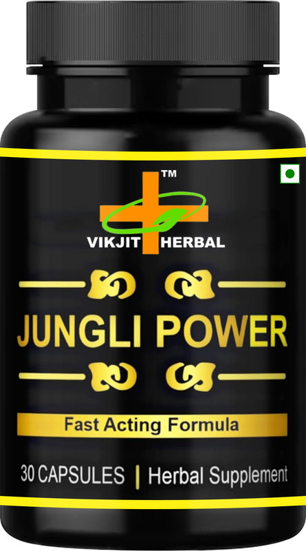VIKJIT HERBALS JUNGLI POWER FAST ACTING FORMULA(30 Capsules)
