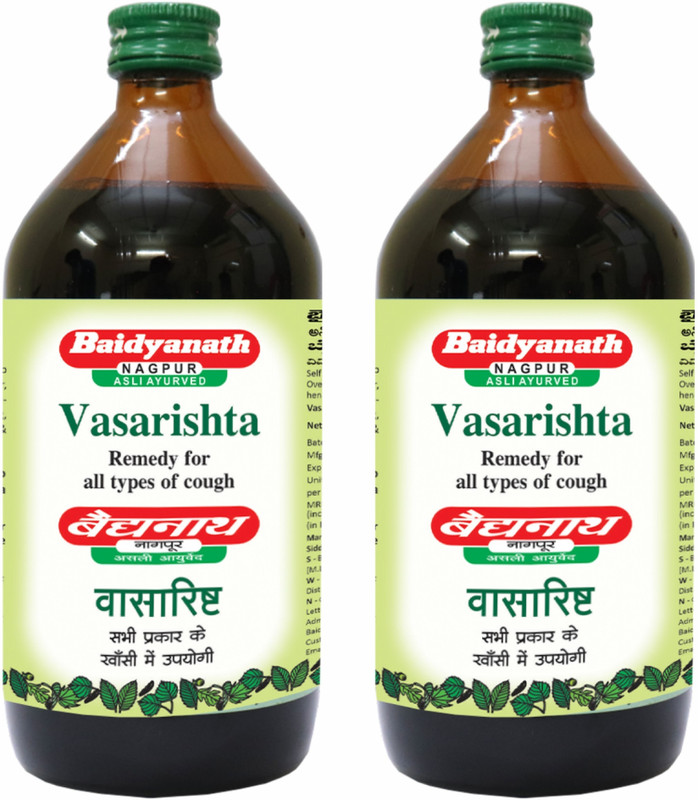 Baidyanath Vasarishta 450 ml, Remedy for All Types of Cough(450 ml)