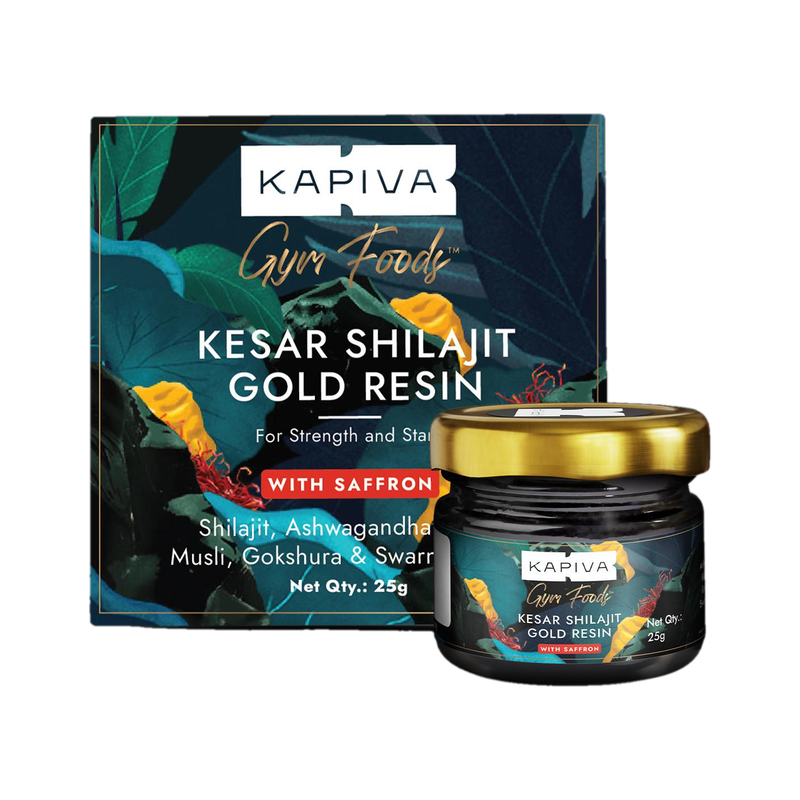 Kapiva Gym Foods Kesar Shilajit Gold Resin 25g(25 g)