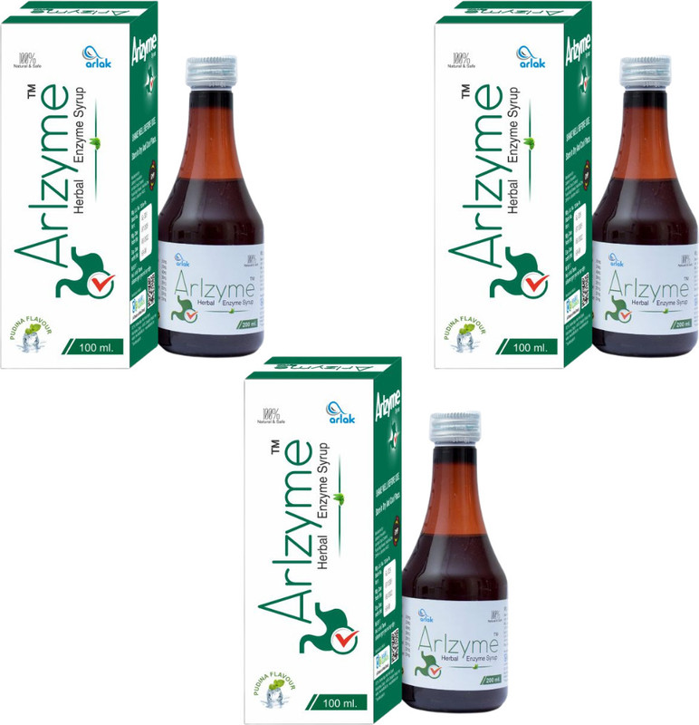 arlak Herbal Arlzyme Enzyme(Pack of 3, 600 ml)