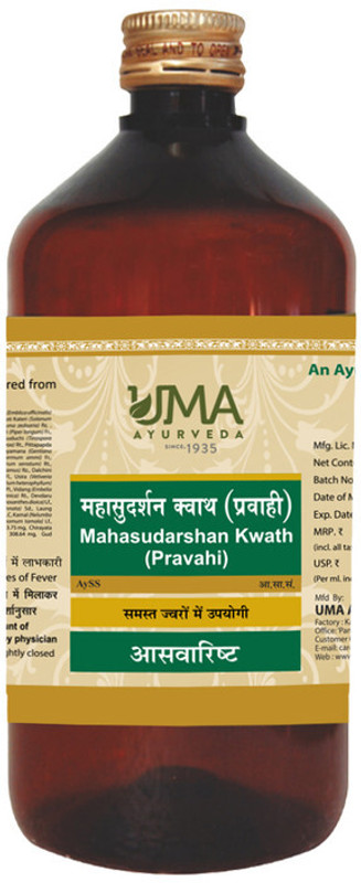 Uma Ayurveda Mahamanjishthadi Kwath 450 ml Useful in Joint and Muscle Care Lifestyle Disorder(450 ml)