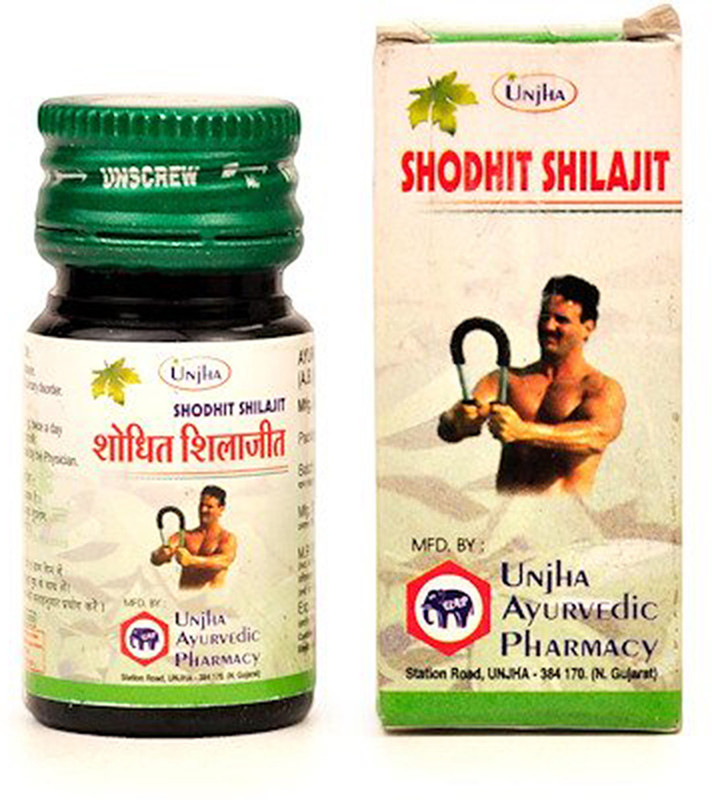 Unjha Shodhit Shilajit 30gm | Ayurvedic Medicine silajit(10 g, 10 g, 10 g)