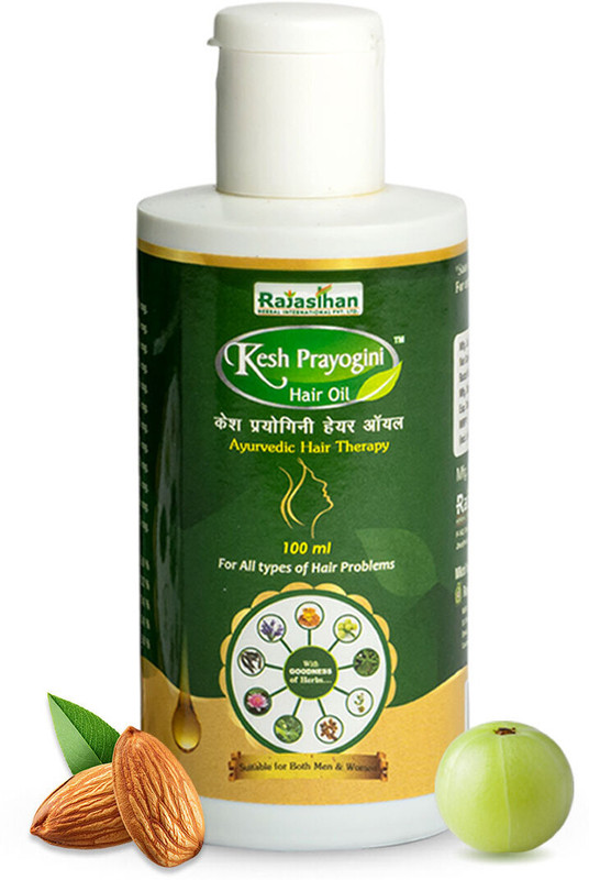 Rajasthan aushdhalaya Ayurvedic Hair Therapy | Kesh Prayogini | Hair Oil - 100ml(100 ml)
