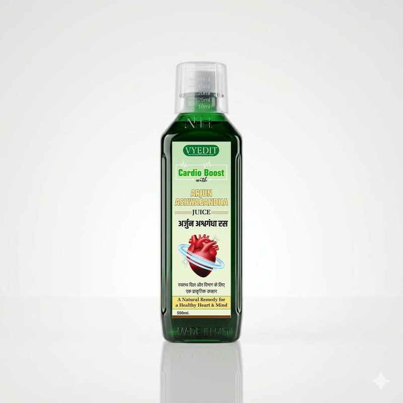 Vyedit Arjun Ashwagandha - Support Heart, BP & Cholesterol(500 ml)