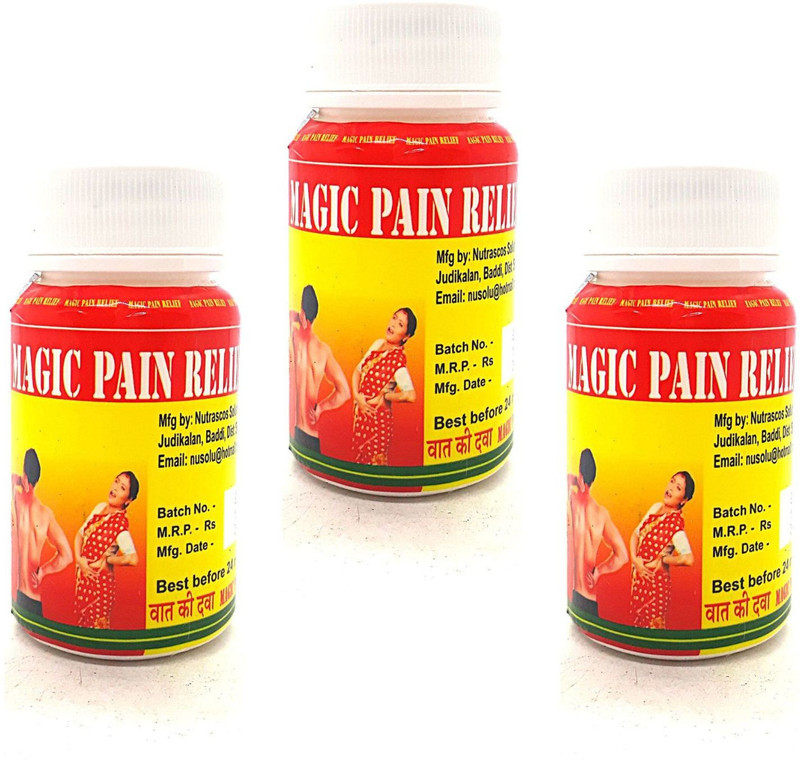 BENGAL HERBS Magic Pain Relief 180Tablet For Low Back Pain, Joint Pain Relief (180 Tablet)(Pack of 2, 180 Tablets)