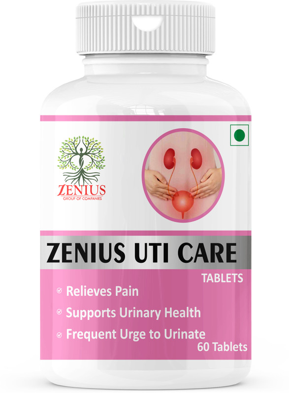 Zenius UTI Tablets – Natural Urinary Tract Maintain Bladder Health & Detox(60 Tablets)
