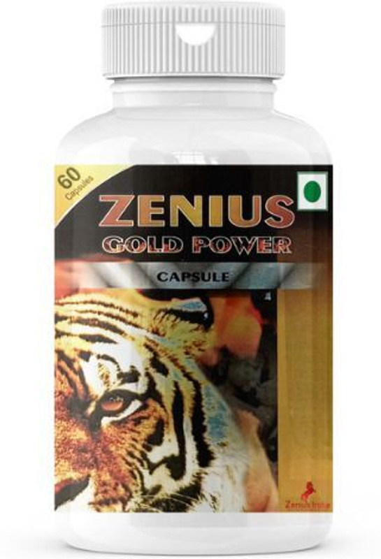 Zenius India Gold Power Capsule for Men performance | Herbal man power capsule(60 Capsules)