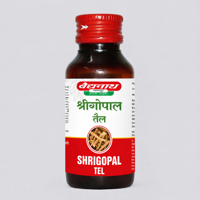 Baidyanath Shrigopal Tail 50 ml | Ayurvedic Shri Gopal oil(50 ml)