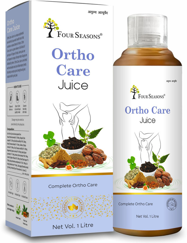 Four Seasons Ortho Care Juice | Bone Health | Muscle Relaxant and Joint Pain Care(1000 ml)