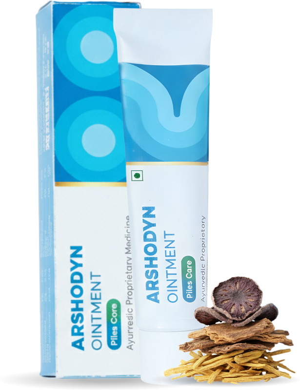 Dynamic Remedies Arshodyn Ointment | For Piles, Fissures & Anal Itching | Reduces Pain & Swelling(20 g)