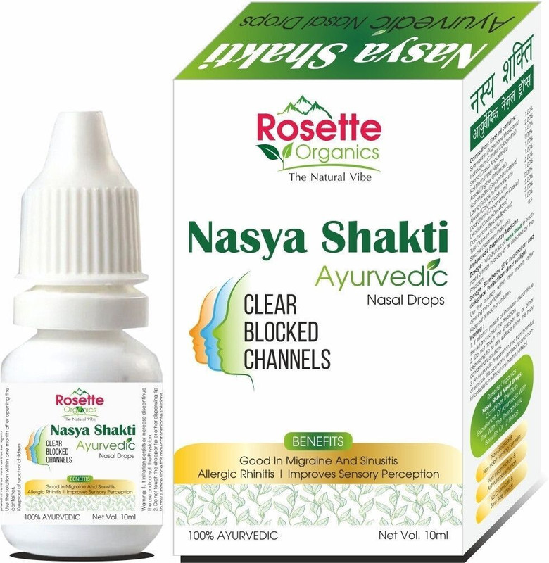 rosette organics NASYA SHAKTI NASAL DROPS(10 ml)
