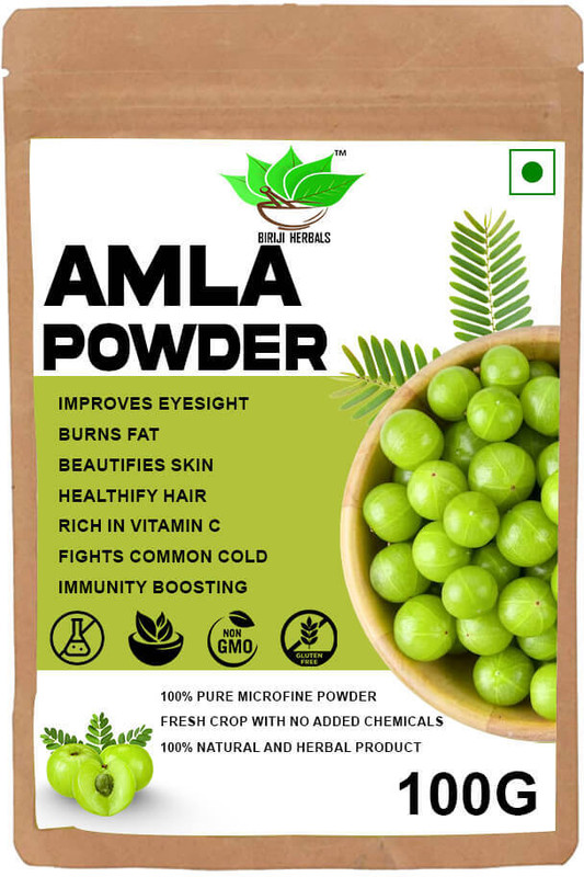 BIRJI HERBALS AMLA POWDER (100G)(100 g)