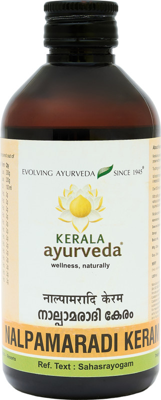 Kerala Ayurveda Nalpamaradi Keram | Tan Removal & Skin Brightening Oil(200 ml)