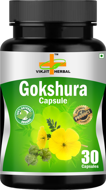 VIKJIT HERBALS GOKSHURA CAPSULE(30 Capsules)