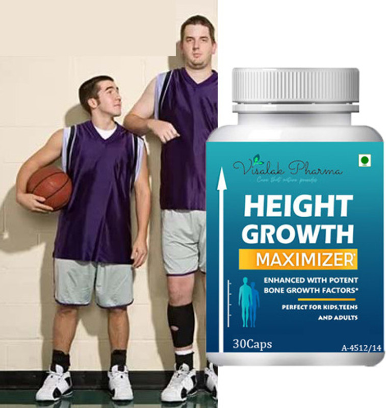 visalak pharma Height Growth- Height Maximizer Ayurvedic capsules(30 Capsules)