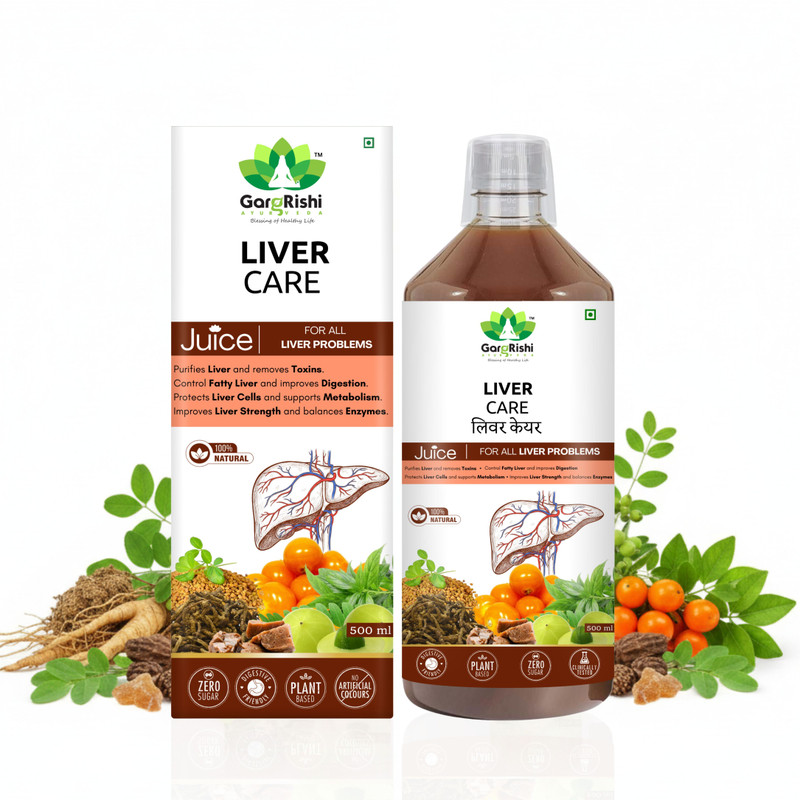 GargRishi Liver Care Juice | Advanced Detox Support & Healthy Fatty Liver Function(500 ml)