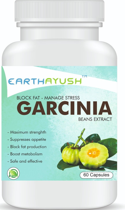 earthayush Garcinia /weight loss/60 capsule/pack of 1(36 Capsules)