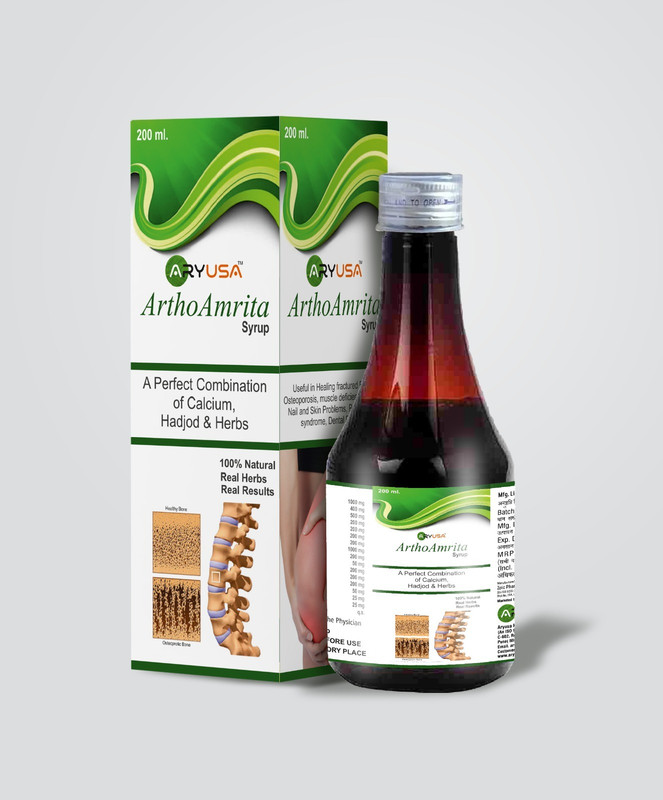 aryusa ArthoAmrita Ayurvedic Calcium Syrup(200 ml)