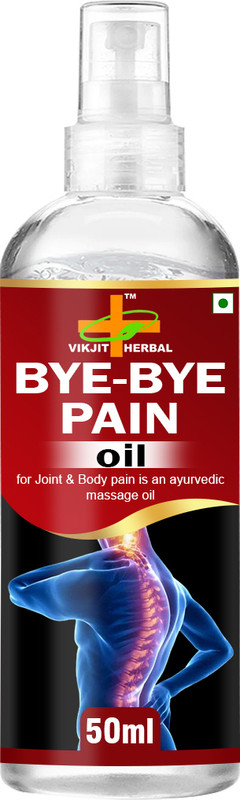 VIKJIT HERBALS BYE-BYE PAIN OIL(50 ml)
