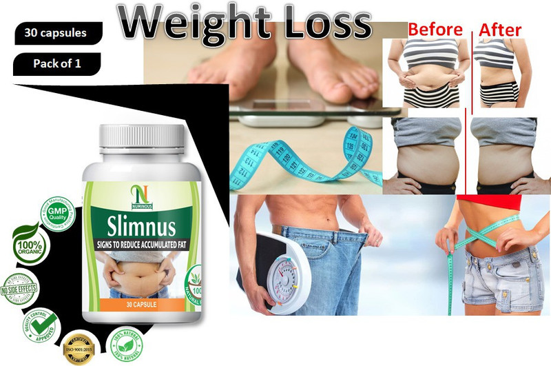 Numinous SLIMNUS Weight Loss Medicine, For Male and Female, pack of 1, 30caps(30 Capsules)