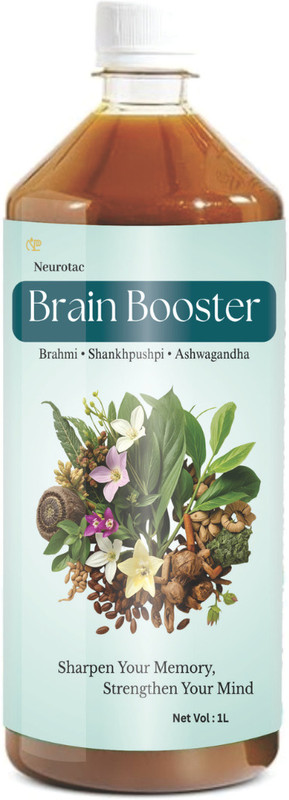 Neuro Pharma Brain Booster Ayurvedic Juice with Brahmi & Shankhpushpi for Memory and Focus(1000 ml)