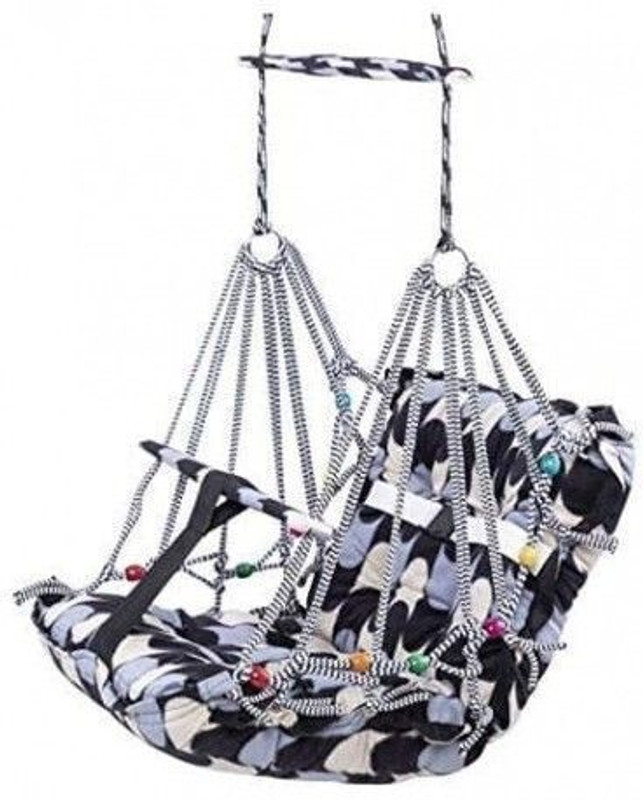 KESHAVART COTTON BABY SWING JHULA JHULA MULTI(Fabric, Multicolor)