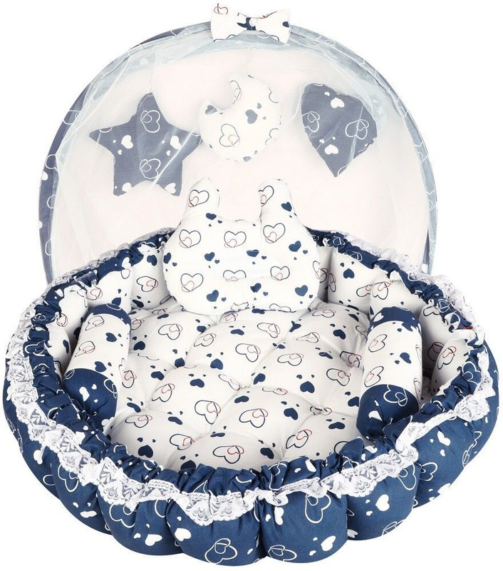 Mintfox MF-BB23 Baby bedding set Stars(Fabric, Blue, White)