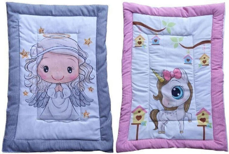 Ronqiza Baby Godari Mattress with Attractive Digital Print Godari Baby Bedding Set(Fabric, Multicolor)