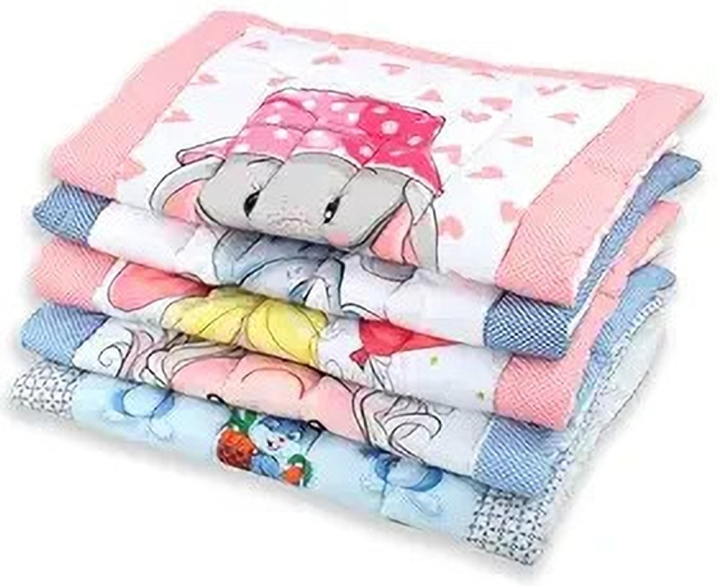 MAVTHU Born Baby Godadi new luck new born baby Rondom printed mattress(godari,gadli) Cotton Soft Baby Slpping Mattress Crib ,Rondom Design(Fabric, MULTICOLOR [ BABY PINK, GREY,ORANGE,BLACK,RED,ETC ])