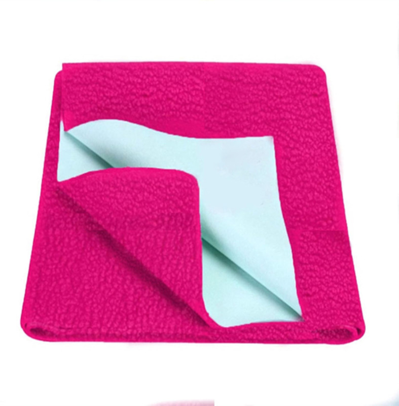 TrandTrack Cotton Baby Sleeping Mat(Rani Pink, Small)