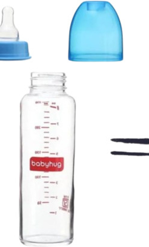 babyhug bottle 250 - 250 ml(Blue)