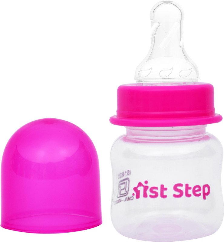 1st Step Anti-Colic BPA Free Baby Feeding Bottle for infants - 60 ml(Pink)