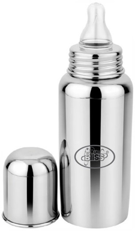 Bumbliss 304 food-grade single-piece stainless steel bottle 250ml (1) - 250 ml(Silver)