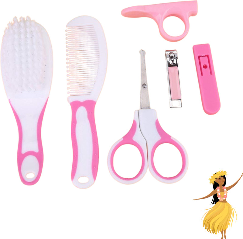 aapni dukan SST 6in1 Baby Grooming Kit BPA Free BabyCare Kit for new born baby B33(Multicolor)