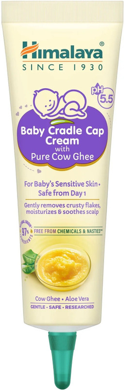 Himalaya Herbals Baby Cradle Cap Cream With Pure Cow Ghee 30ml(Yellow)