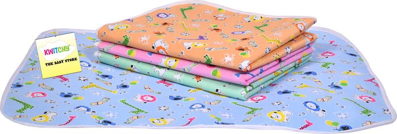 Kwitchy New Born Baby Care Essential Bedding Set Combo standard Crib(Fabric, Green)