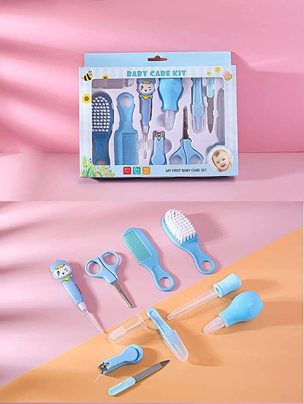 SeaRegal Manicure Grooming Kit for New Born Baby(muticoloer)