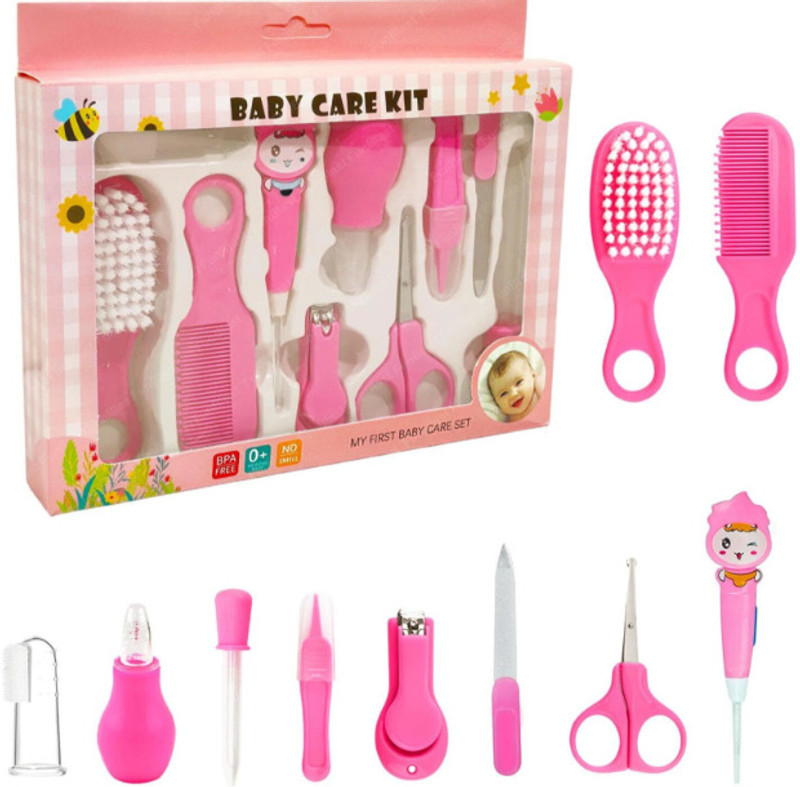 PKK TRADERS 10 In1 Baby Grooming Kit,Portable Baby Grooming Kit(Multicolor)