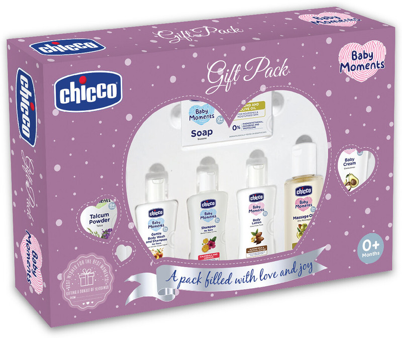 Chicco BABY CARING GIFT SET(Purple)