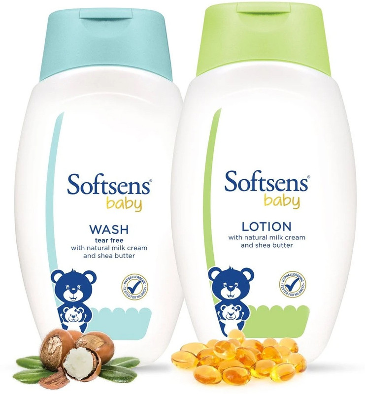 Softsens Baby Bath & Skin Duo(Multicolor)