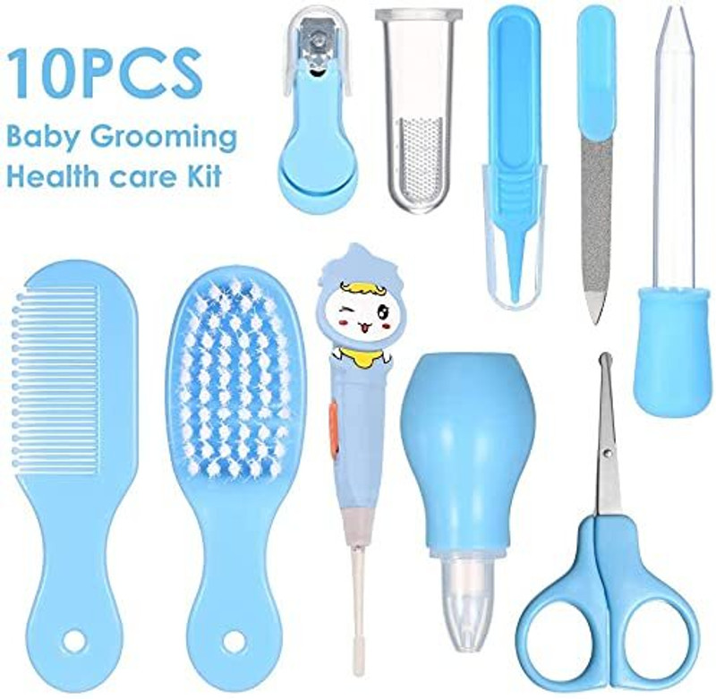 SeaRegal 10pc Baby Grooming & Healthcare kit(muticoloer)