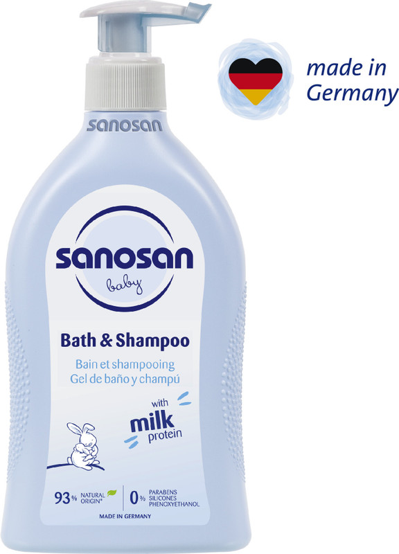Sanosan BABY BATH AND SHAMPOO - 500ml(500 ml)