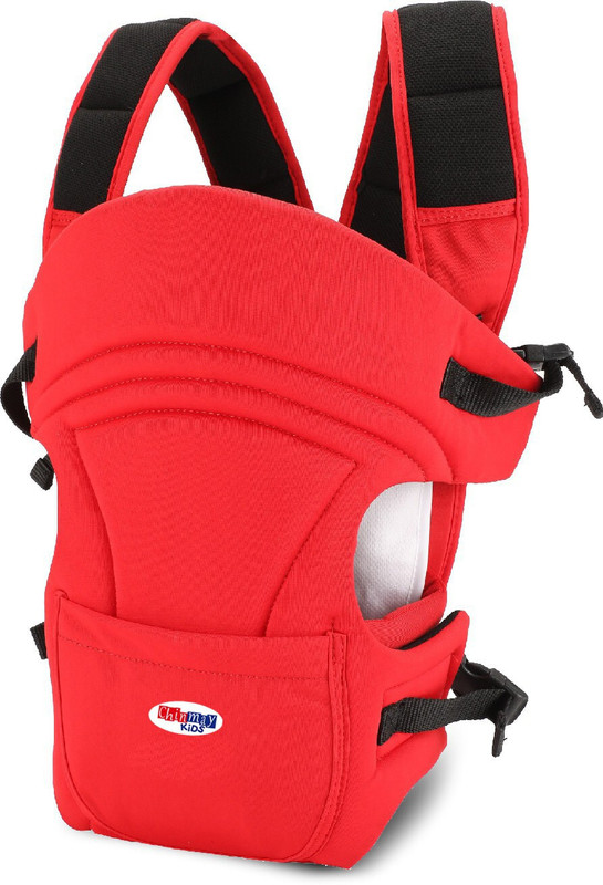 Chinmay Kids 3 in 1 Baby Carrier Cum Kangaroo Bag Shoulder Belt Sling Backpack Baby Holding Strap Adjustable Carry Bag Baby Carrier Cum Front Carrier for Baby Baby Carrier(Red Black, Front carry facing out)