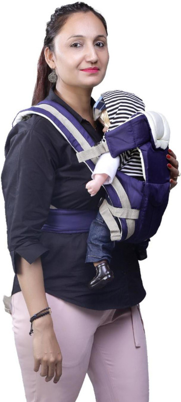 GUNTINA Baby Carrier 4 Position Bag Navy Blue Baby Carrier(Blue, Front Carry facing in)