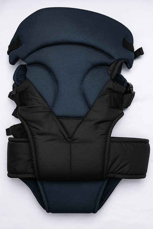 Cherilo Navy Blue Mylo Baby Cuddler(navy blue black, Hip Carry)