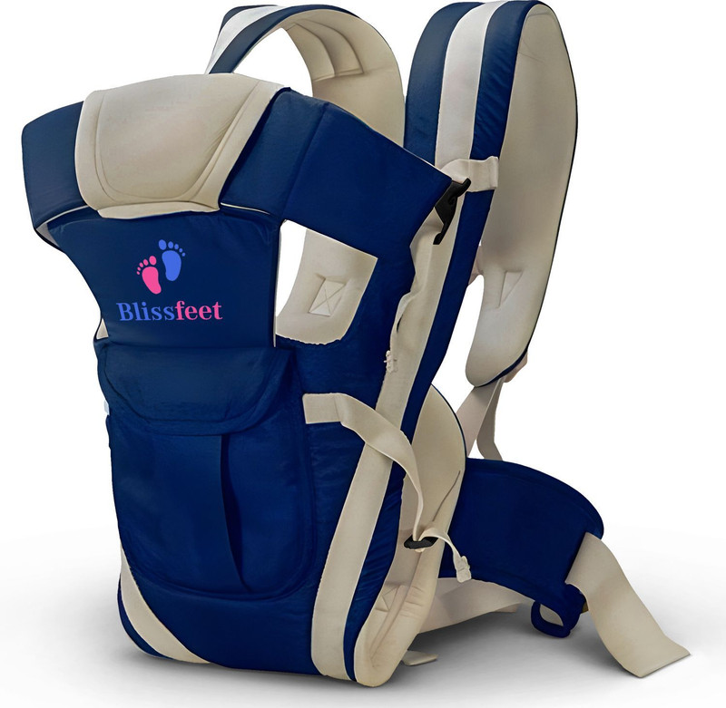 Blissfeet Blissfeet01 Baby Carrier(Navy Blue, Front Carry facing in)