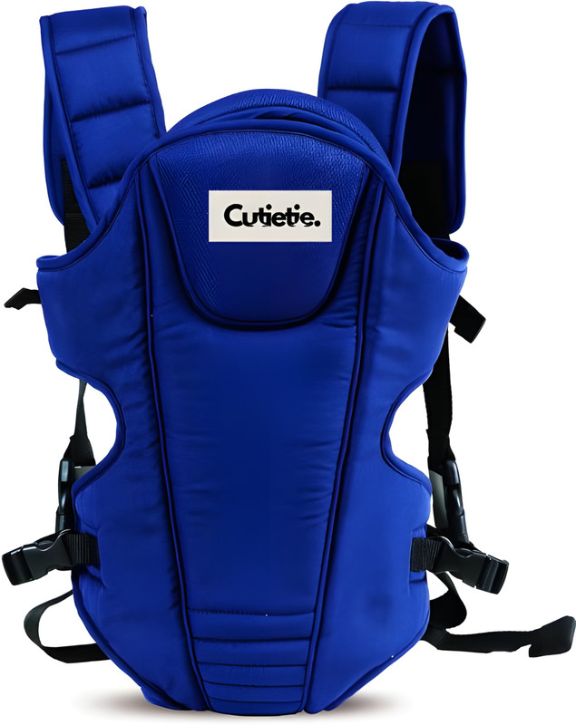 Cutitie Premium Baby Carrier Bag in 3-in-1 Ergonomic Adjustable Sling Kangaroo Design Baby Carrier(FULL BLUE, Front carry facing out)